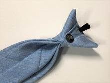 画像をギャラリービューアに読み込む, 【NECKTIE革命!!】LINEN_LightBlue (-Quick Tie- ワンタッチタイプ)